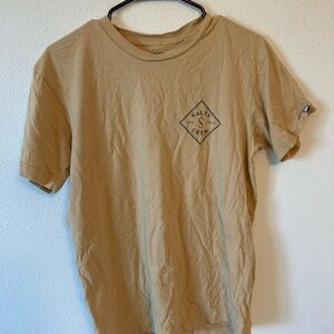 Salty Crew Beige Short Sleeve Tee